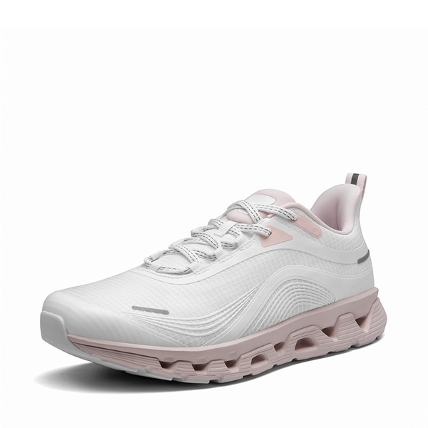 [Air Plush] Women's Breathable Athletic Sneakers - WHITE -  0